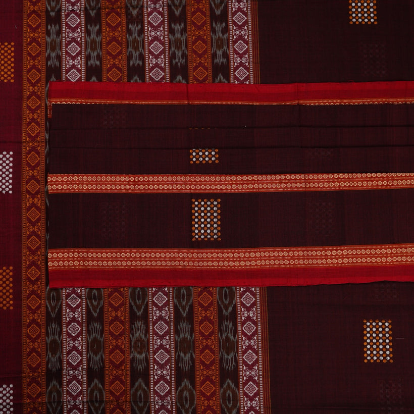 Bomkai weave detail