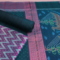 Purple Sambalpuri Silk Dress Material
