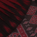 Sambalpuri Cotton Saree - Maroon