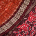 Sambalpuri Silk Saree - Rust