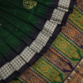 Bomkai Silk Saree - Green
