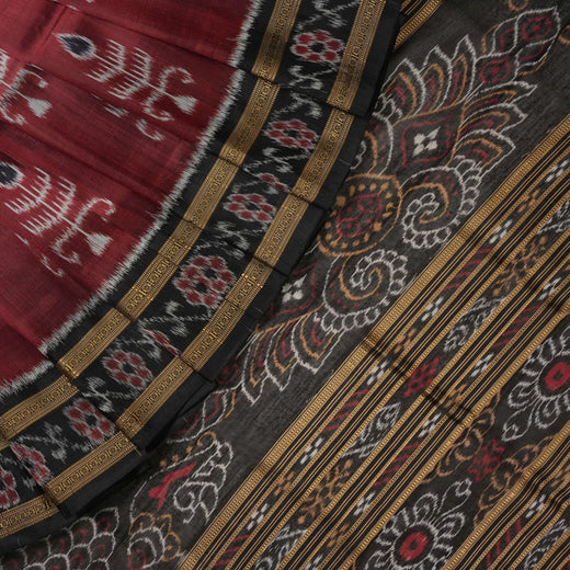 Khandua Silk Saree - Brown