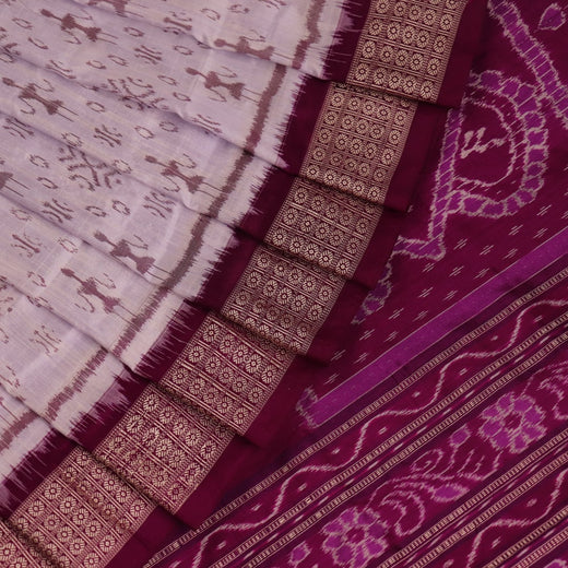 Sambalpuri Silk Saree - Multi Color