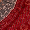 Sambalpuri Cotton Saree - Grey