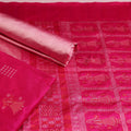 Pink Bomkai Silk Dress Material