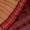 Bomkai Cotton Saree - Brown