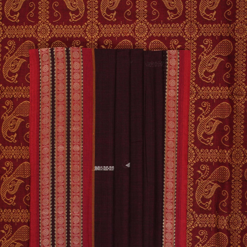 Bomkai weave detail