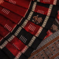 Bomkai Silk Saree - Maroon