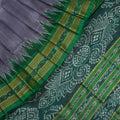 Khandua Silk Saree - Grey
