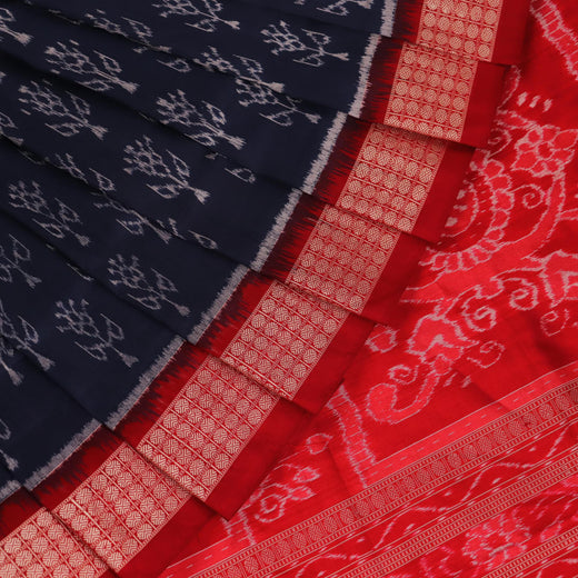 Sambalpuri Silk Saree - Blue