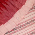 Sambalpuri Cotton Saree - Red