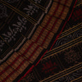 Sambalpuri Cotton Saree - Black