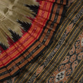 Khandua Silk Saree - Brown