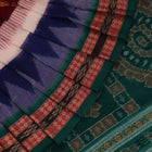 Handloom Multi-Color Bomkai Cotton Saree with Green border