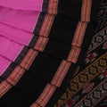 Bomkai Cotton Saree - Pink
