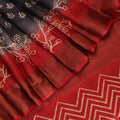 Tussar Tussar Silk Saree - Grey