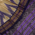 Khandua Silk Saree - Cream