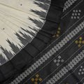 Berhampuri Silk Saree - White