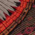 Khandua Silk Saree - Grey