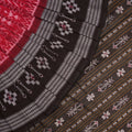 Sambalpuri Cotton Saree - Red