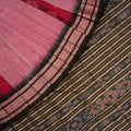 Multi-Color Sambalpuri Cotton Saree with Black Border P72-03-06103