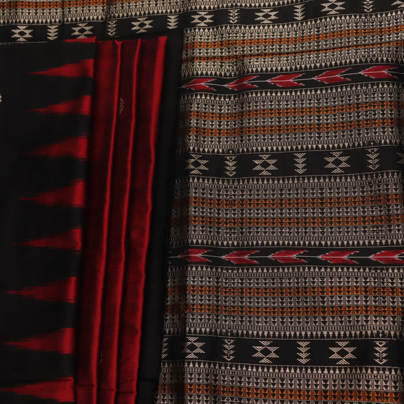 Bomkai weave detail