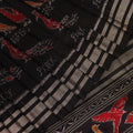 Sambalpuri Silk Saree - Black