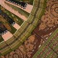 Sambalpuri Cotton Saree - Green