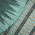 Handloom Green Sambalpuri Silk Saree with Green border