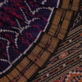 Khandua Silk Saree - Black