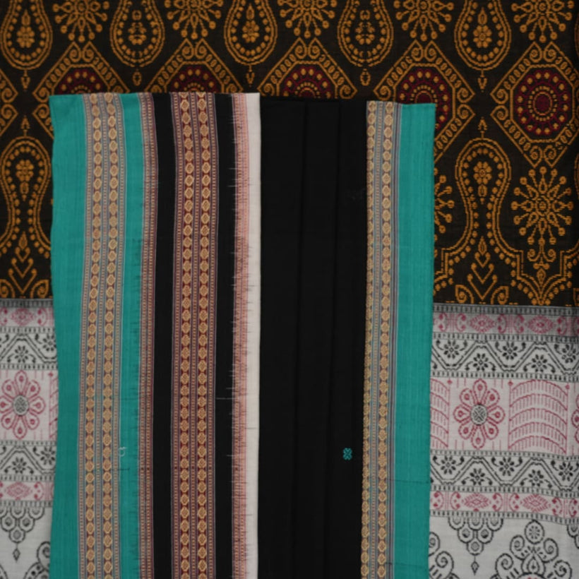 Bomkai weave detail