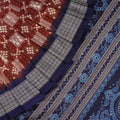 Sambalpuri Silk Saree - Brown