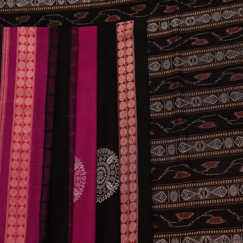 Bomkai weave detail