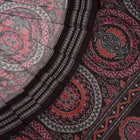 Handloom Multi-Color Sambalpuri Cotton Saree with Brown border