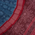 Sambalpuri Cotton Saree - Blue