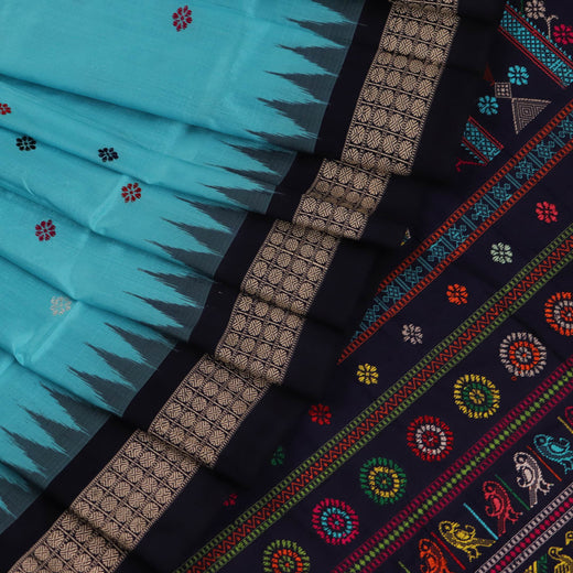 Dolabedi Silk Saree - Blue