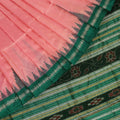 Sambalpuri Silk Saree - Pink