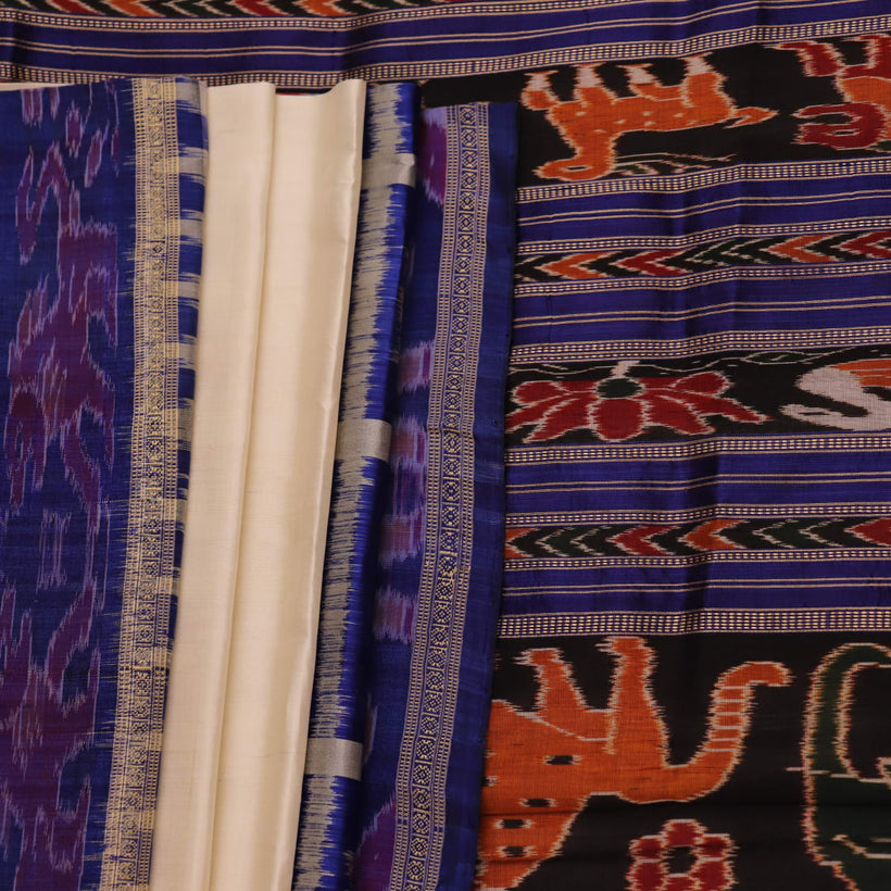 Khandua weave detail
