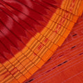 Sambalpuri Cotton Saree - Red