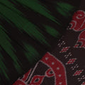 Sambalpuri Cotton Saree - Green