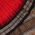 Bomkai Silk Saree - Red