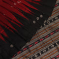 Bomkai Silk Saree - Maroon