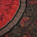 Sambalpuri Cotton Saree - Rust