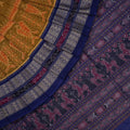 Sambalpuri Cotton Saree - Yellow