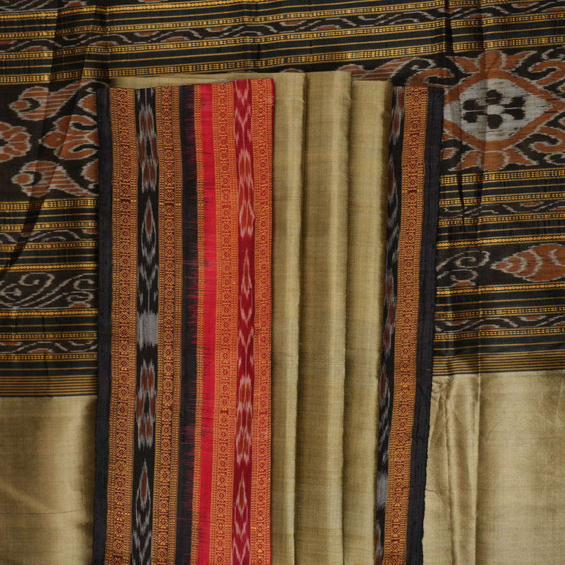 Khandua weave detail
