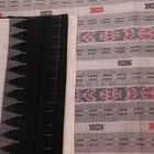 Full view of a Black and White Sambalpuri Cotton Saree with Butta pattern.