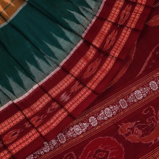 ହ୍ୟାଣ୍ଡଲୁମ୍ ବମ୍କାଇ କଟନ୍ ଇକାଟ ସାରି |