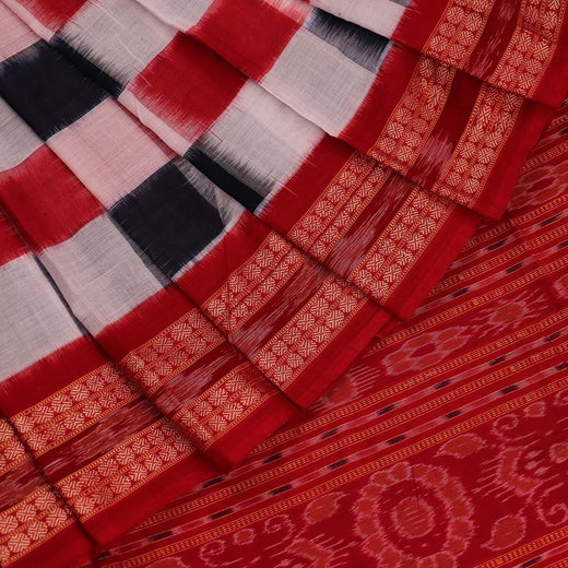 ହ୍ୟାଣ୍ଡଲୁମ୍ ବମ୍କାଇ କଟନ୍ ଇକାଟ ସାରି |
