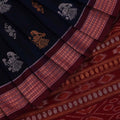 Handloom Bomkai Cotton Ikat Saree