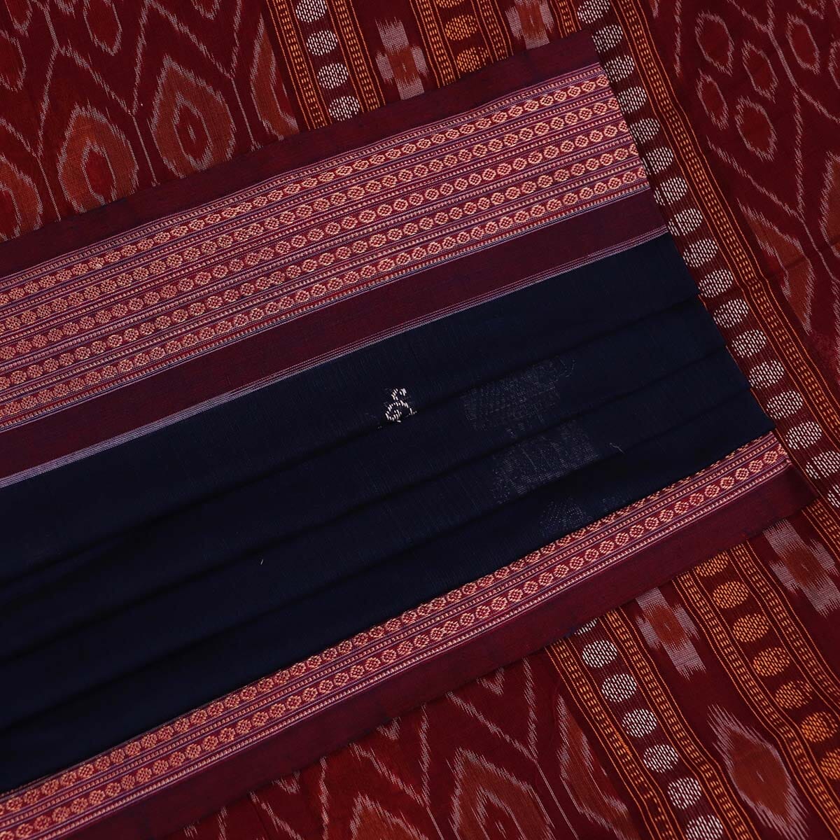 Handloom Bomkai Cotton Ikat Saree Handloom Saree_Cotton Priyadarshini Handloom